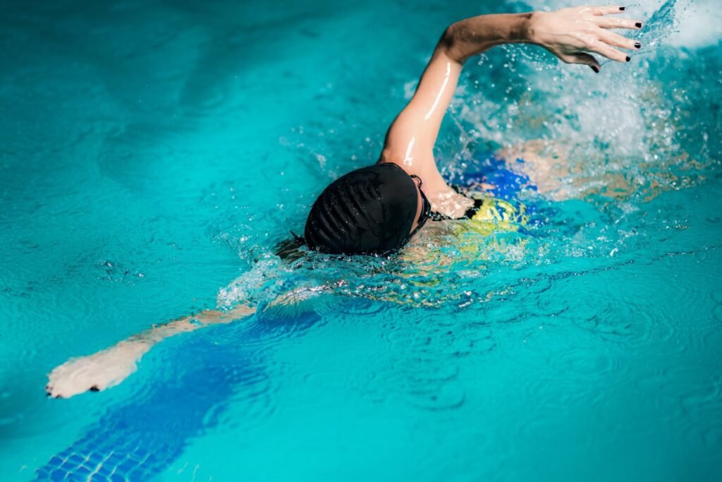 Learning to swim prcoess for adults - SplashN'Swim